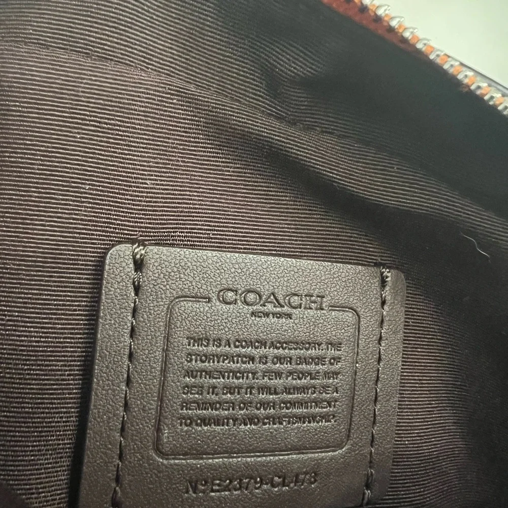 Coach Mini Belt Bag in Colorblock Signature Canvas - Picture 3 of 3